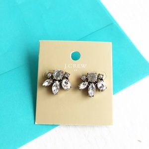 J. Crew Crystal stud earrings